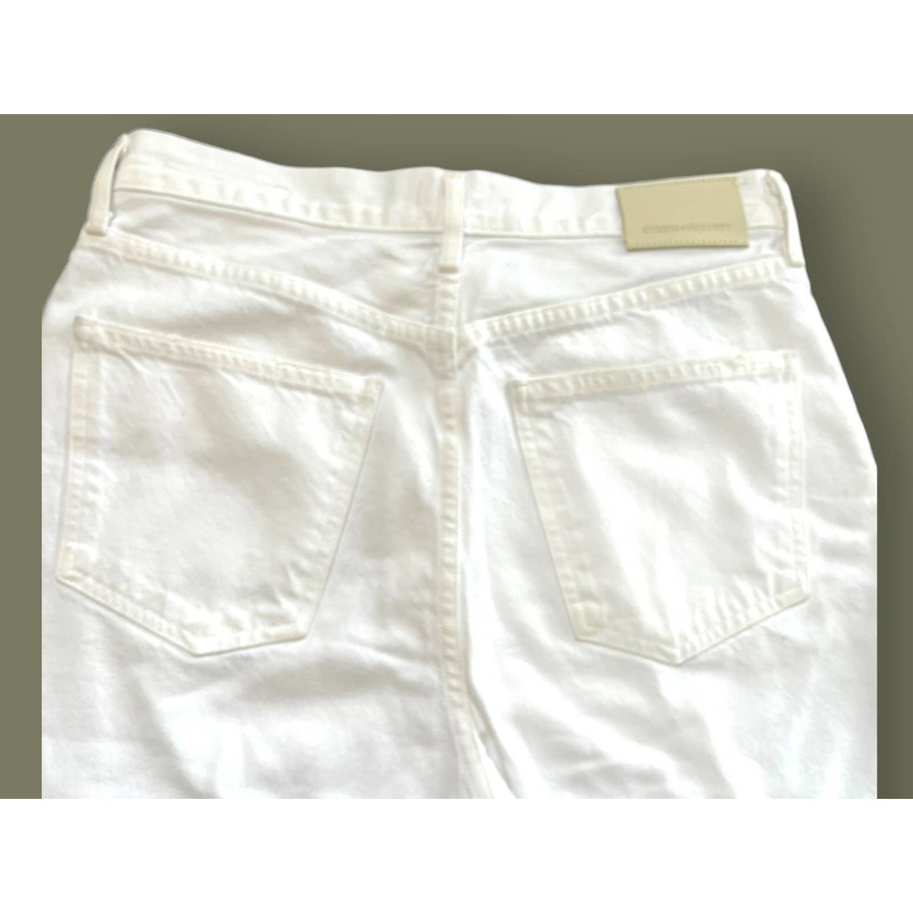 Citizens of Humanity MARLEE White Denim Relaxed Taper Jeans | Sz 27 - Picture 9 of 11